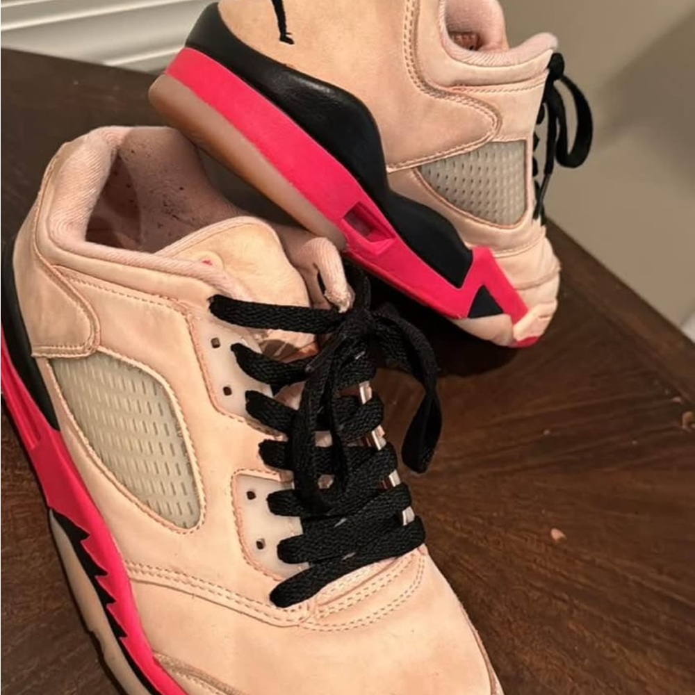 Nike Women's Air Jordan Sneakers in Pink and Black size 8.5